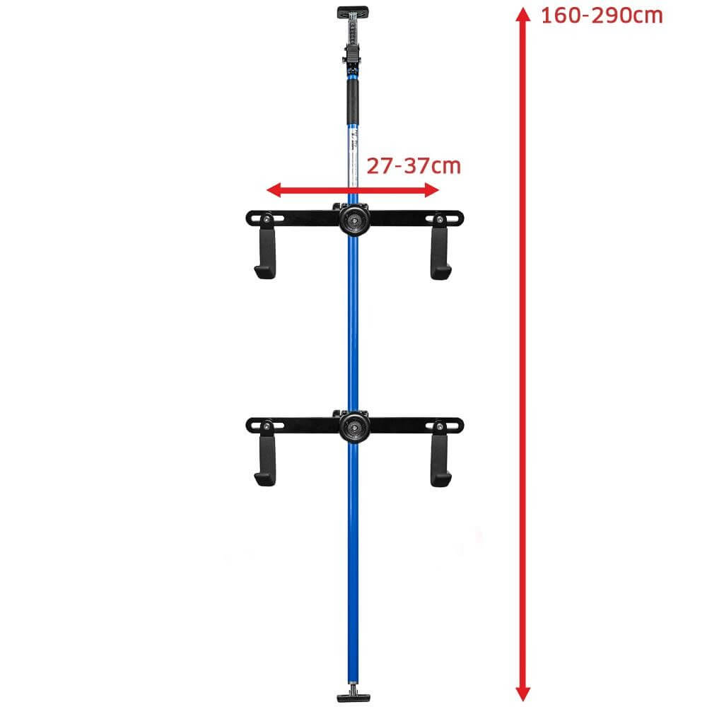 ALLEGRA Fahrradhalterung mit System - 2 Halter inkl. AB290 (Blau) 76251458-006