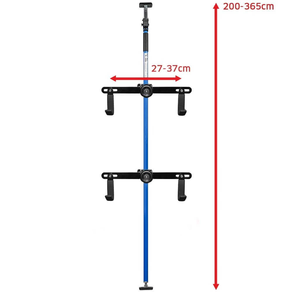 ALLEGRA Fahrradhalterung mit System - 2 Halter inkl. AB360 (Blau) 76251458-009