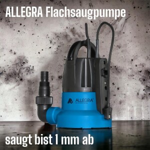 Flachsaugpumpe FSP 7000