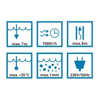 Flachsaugpumpe FSP 7000