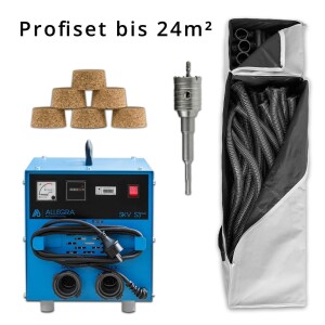 Estrichtrocknungset bis 24 m² zum Mieten. Profi-Qualität von ALLEGRA