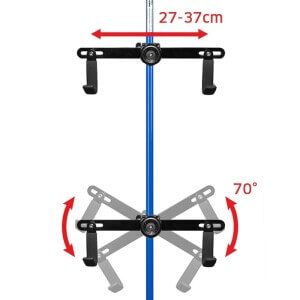 Fahrradhalterung mit System, 1 Stück