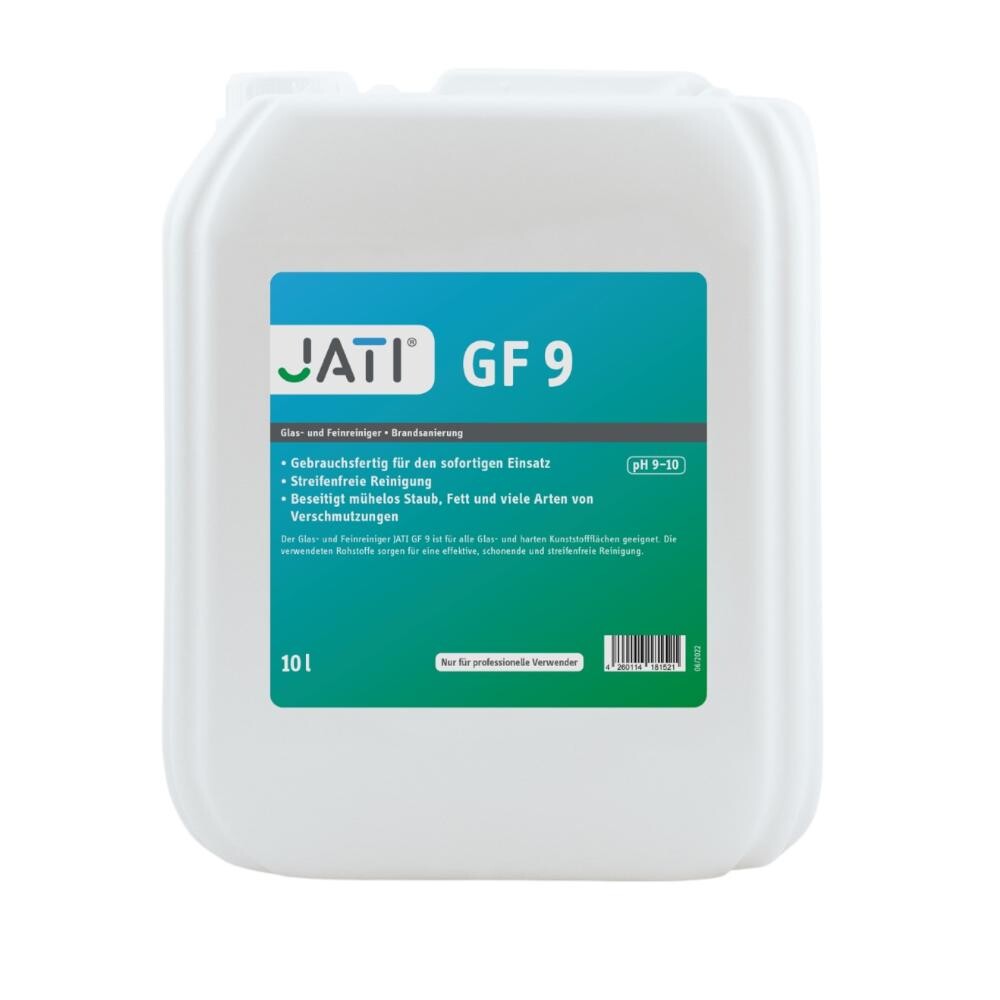 GF 9 Glasreiniger JATI GF 9 – Glas- und